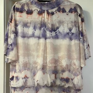 Jennifer Lopez Tye Dye Crop Top